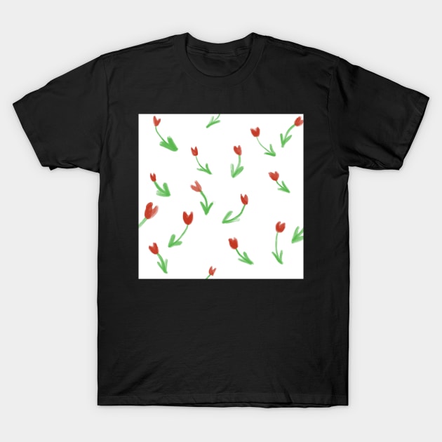 Tulips T-Shirt by PseudoL